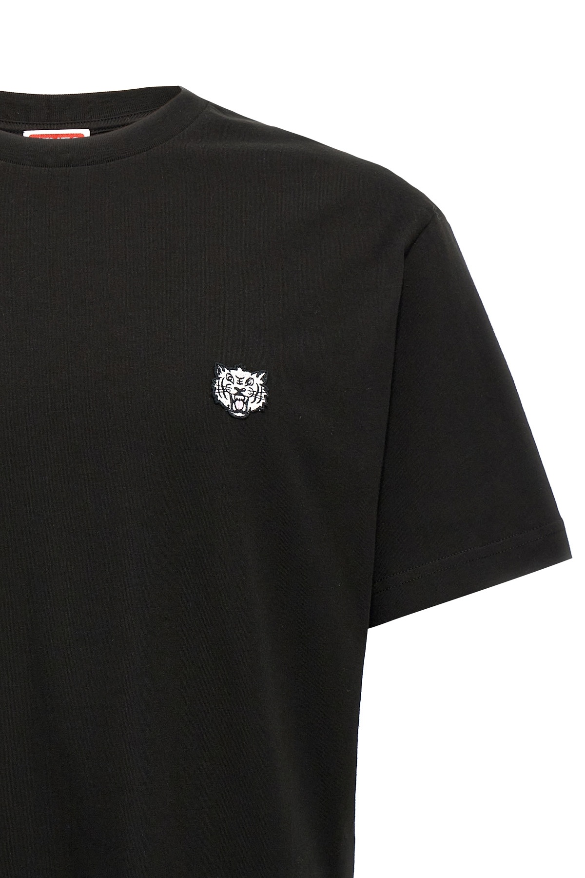 Kenzo Boke Flower 2.0 Classic Cotton T-shirt In Black