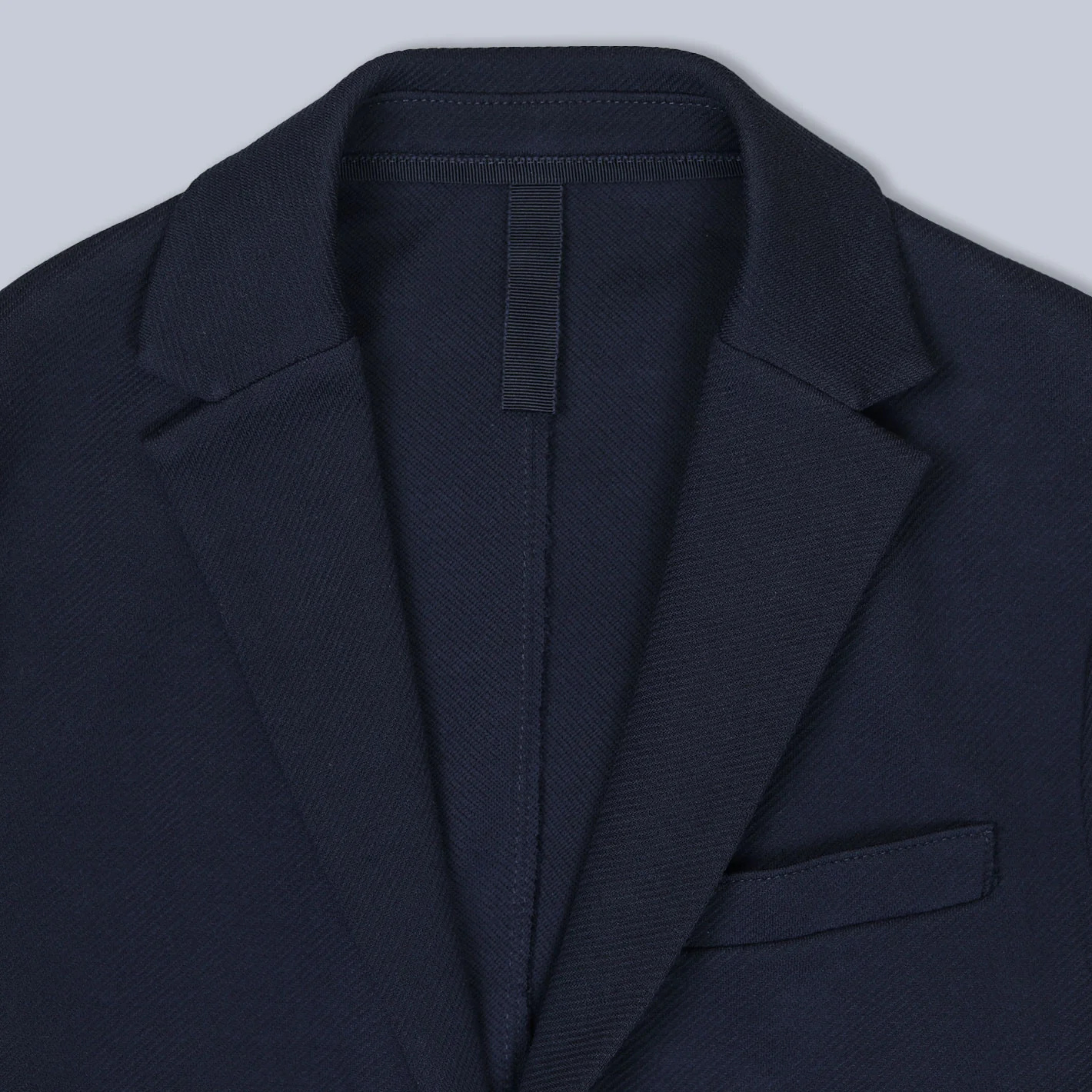 Harris Wharf London 2b. Blazer Diagonal Crafted With Loro Piana Fabric