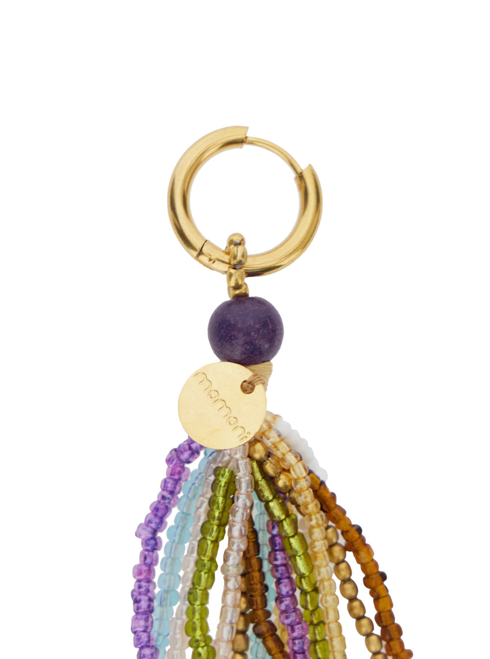 Momoní Beaded Earrings In Multicolor