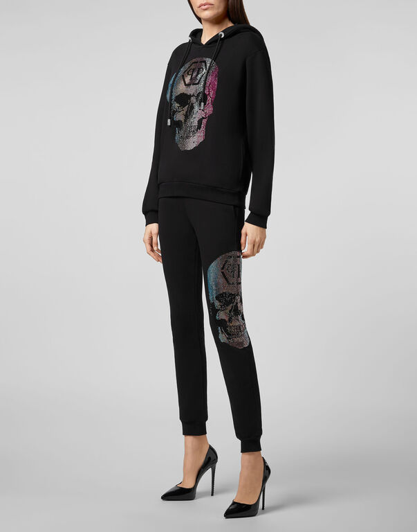 PHILIPP PLEIN LOGO DETAILS SWEATPANTS 
