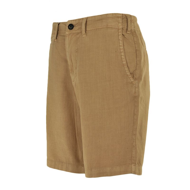 Armani Jeans Straight Shorts In Brown