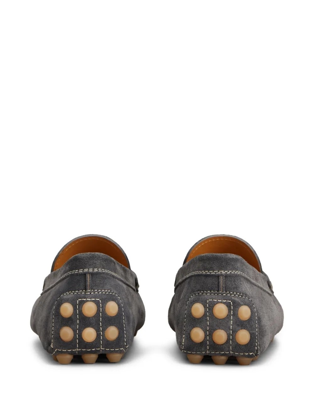 Tod's Gommino Bubble Loafers In Gray