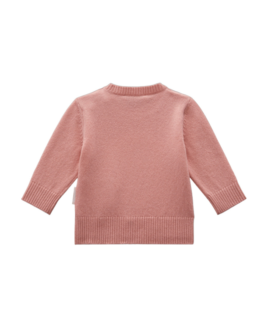 Moncler Logo-print Sweatshirt In Pink
