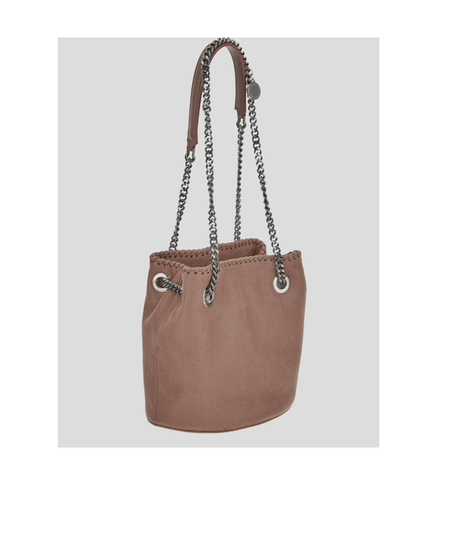 Stella Mccartney Falabella Chained Tote Bag In Brown