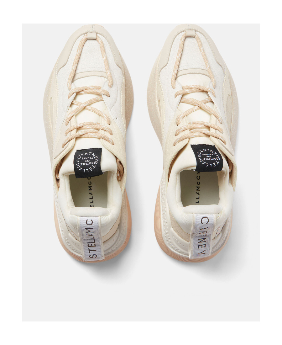 Shop Stella Mccartney Eclypse Low-top Sneakers In Nude