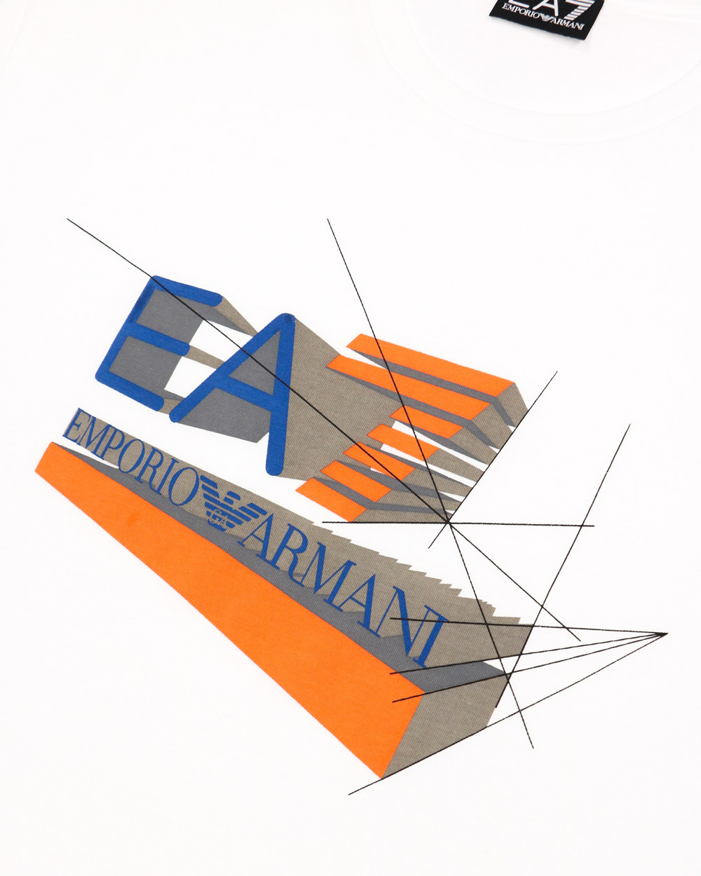 EA7 LOGO PRINTED T-SHIRT