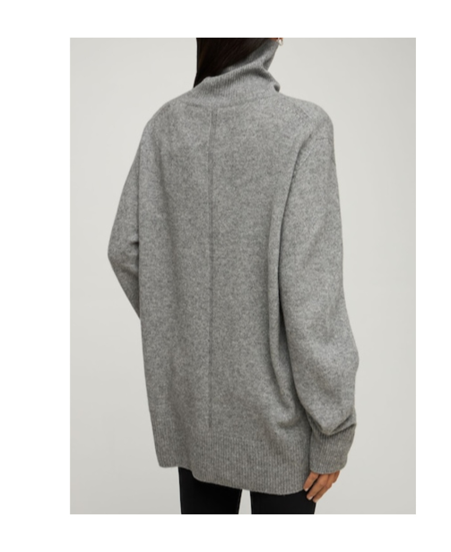 The Row High-necked Wool Knitted Pullover