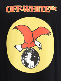 Off-white Short-sleeved T-shirt In Black