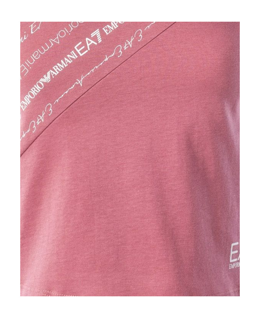 EA7 T-SHIRT WITH ROUND NECK AND SHORT SLEEVES