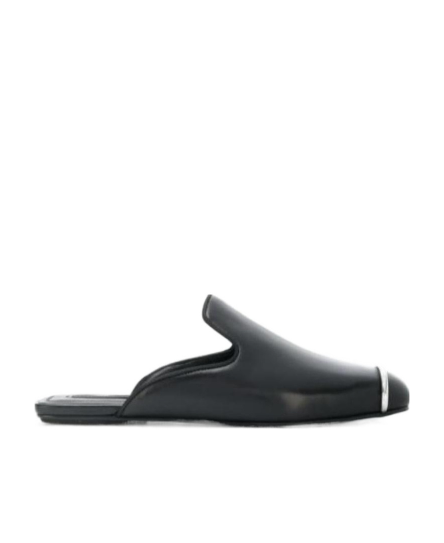 Alexander Wang Muller Shoes With Round Head In Black