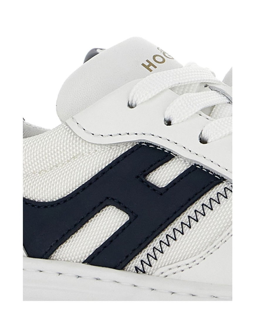 Hogan White Leather H630 Sneakers In White