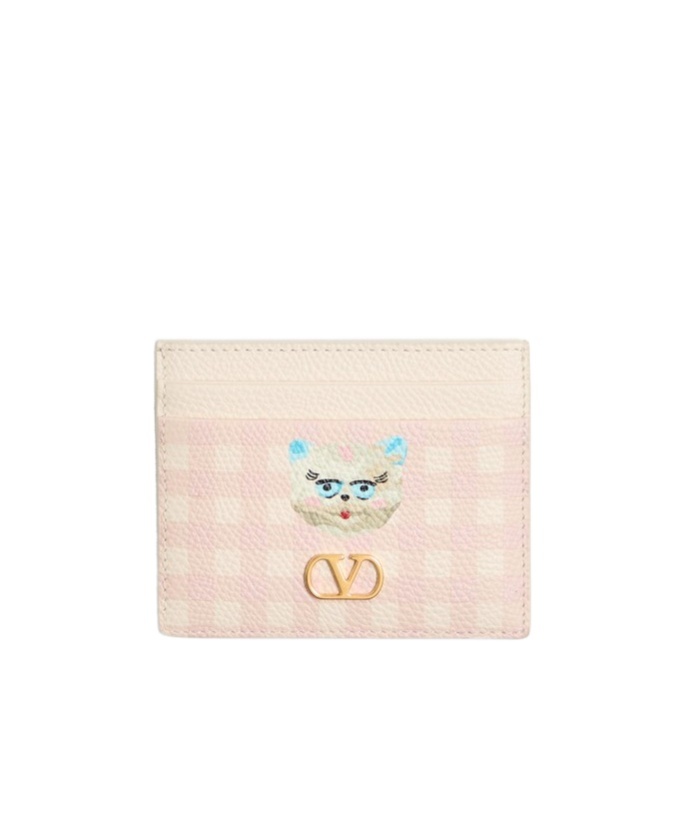 Valentino Vlogo Signature Le Chat De La Maison Cardholder