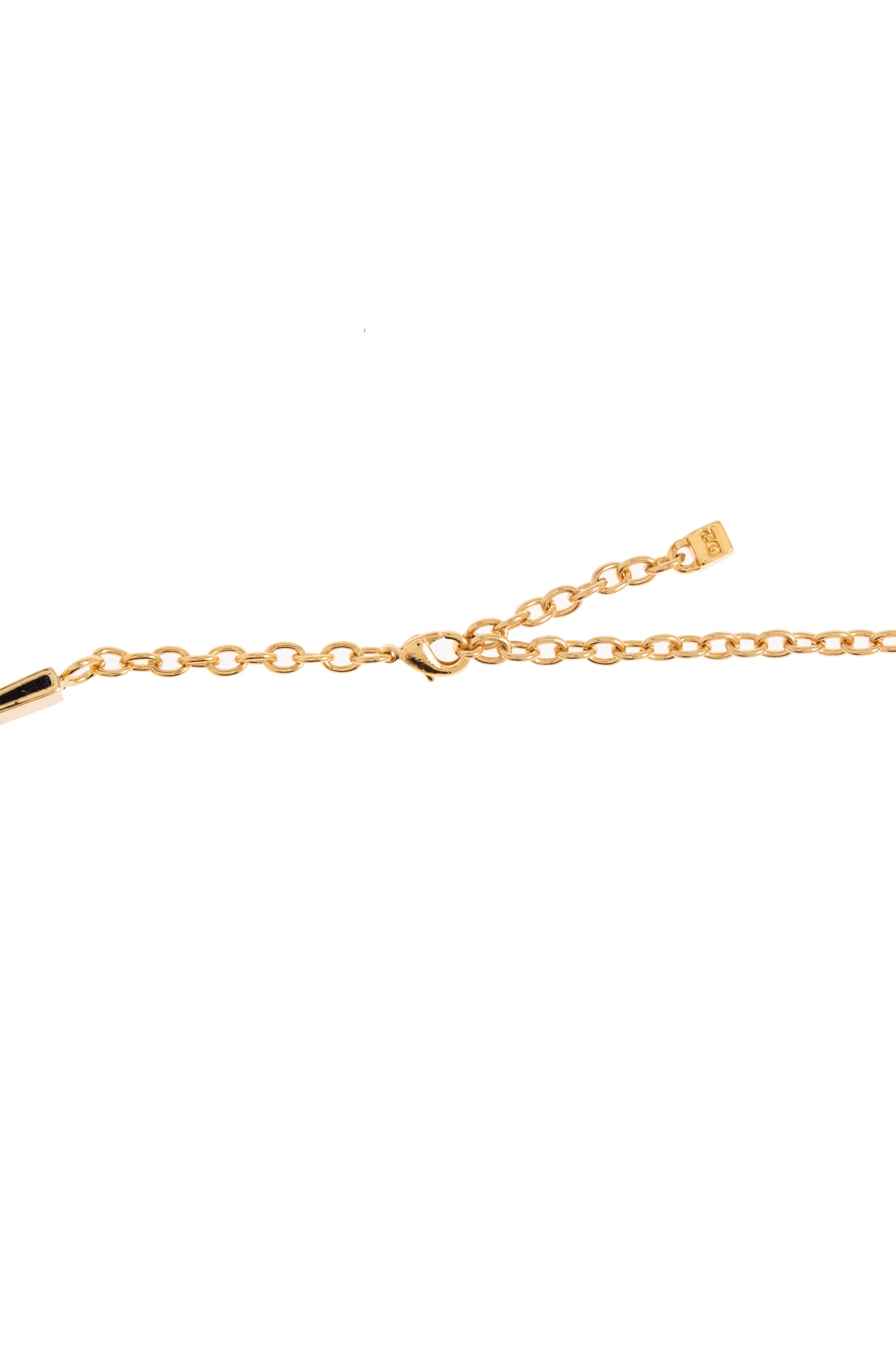 Dsquared2 Necklace With Geometric Resin Stones In Black