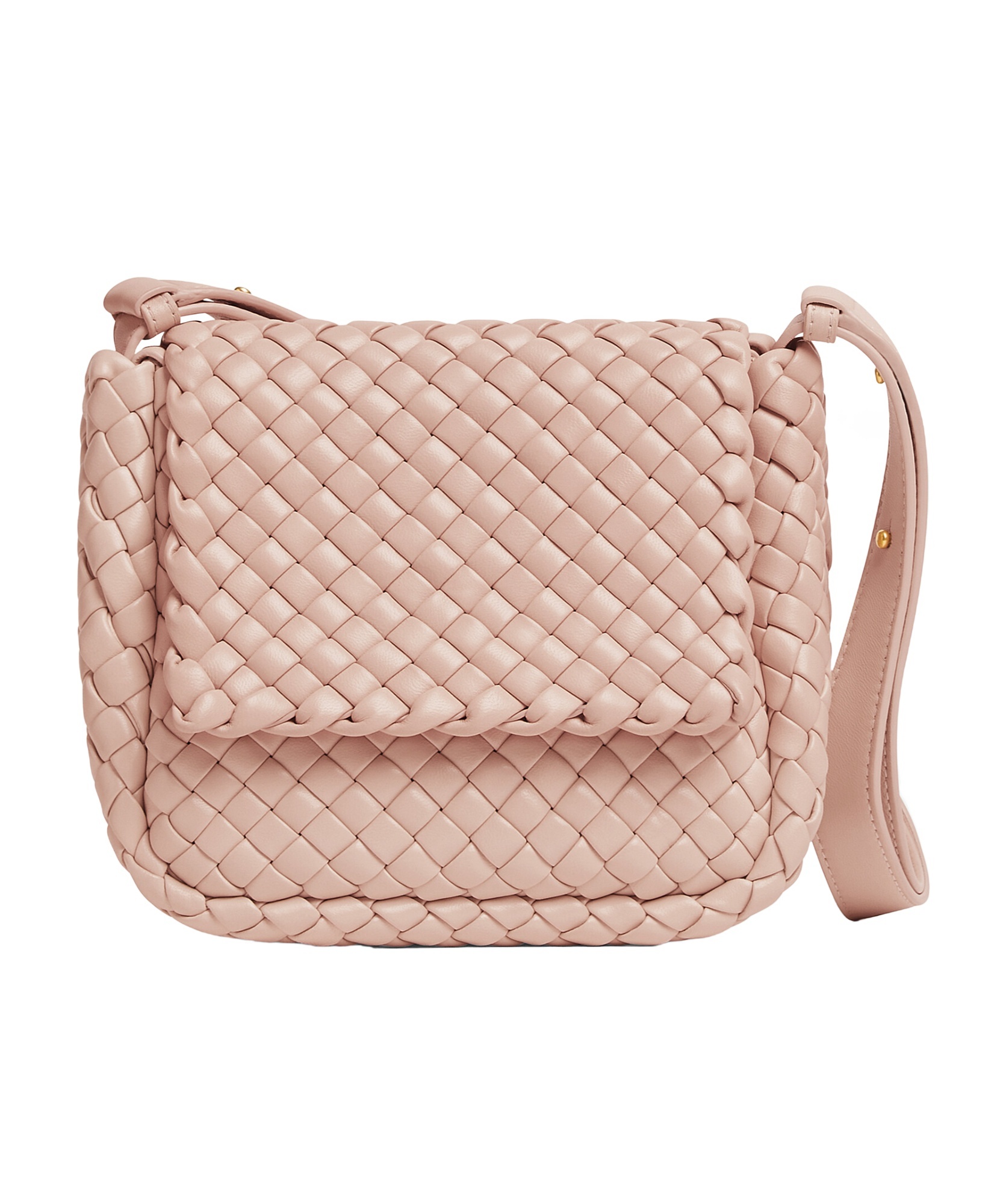 Bottega Veneta Small Leather Cobble Shoulder Bag In Nude