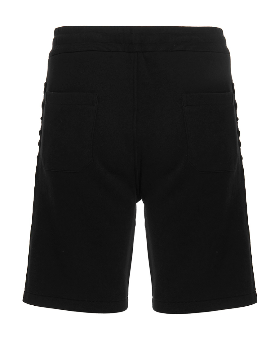 BALMAIN EMBOSSED BERMUDA SHORTS