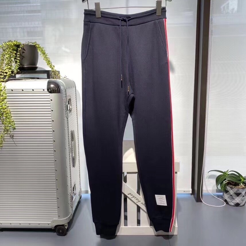 Thom Browne Tapered Grosgrain-trimmed Loopback Cotton-jersey Sweatpants In Black