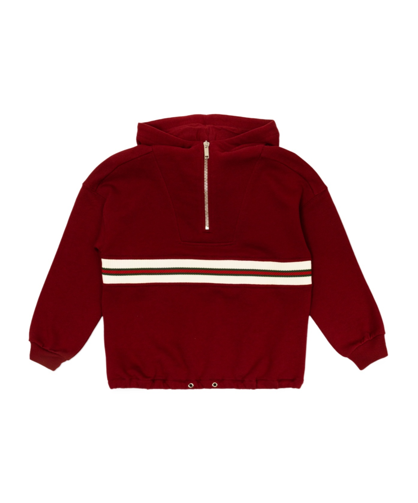 Gucci Hooded Sweatshirt In Red