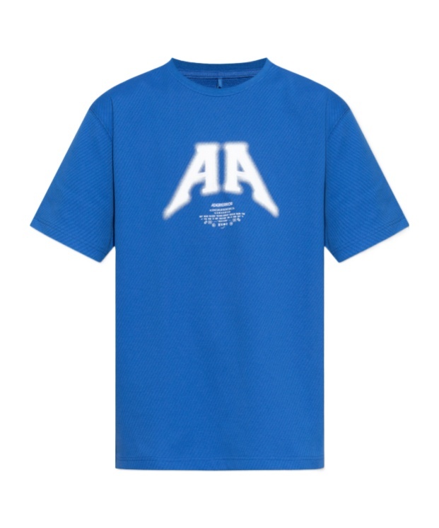 Ader Error Short-sleeved T-shirt In Blue