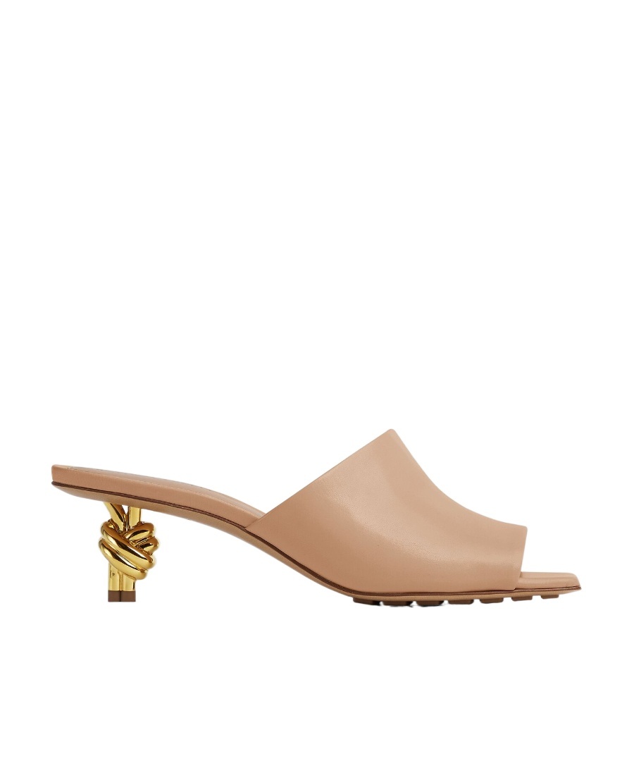 Bottega Veneta Knot Mule In Nude
