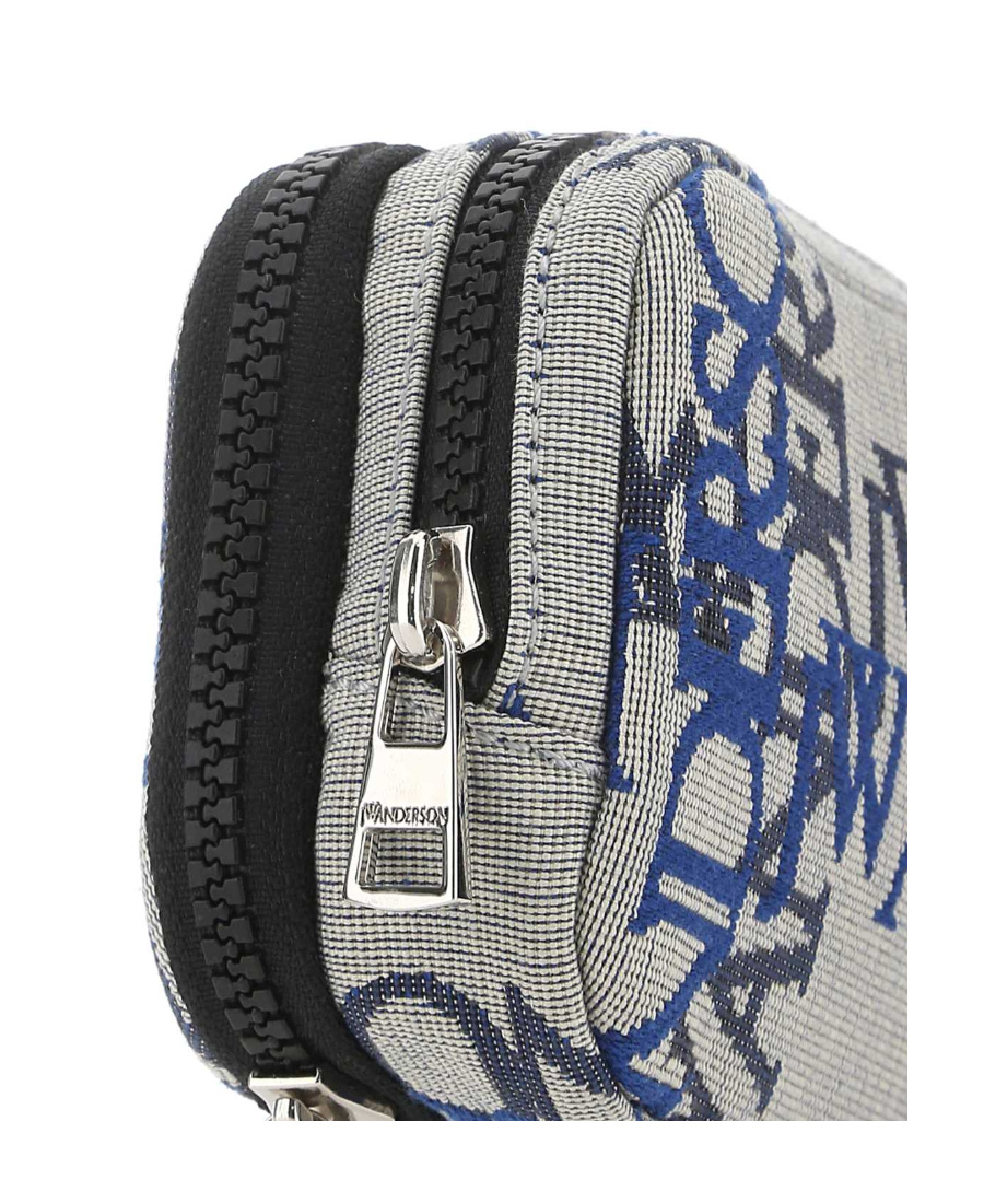 Jw Anderson Logo Jacquard Zip Pouch