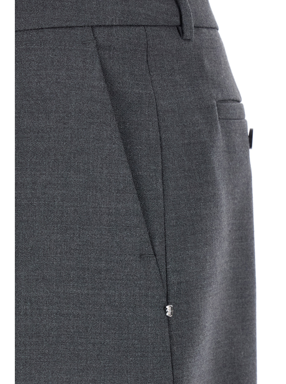 Sportmax Belt-loop Skirt In Black