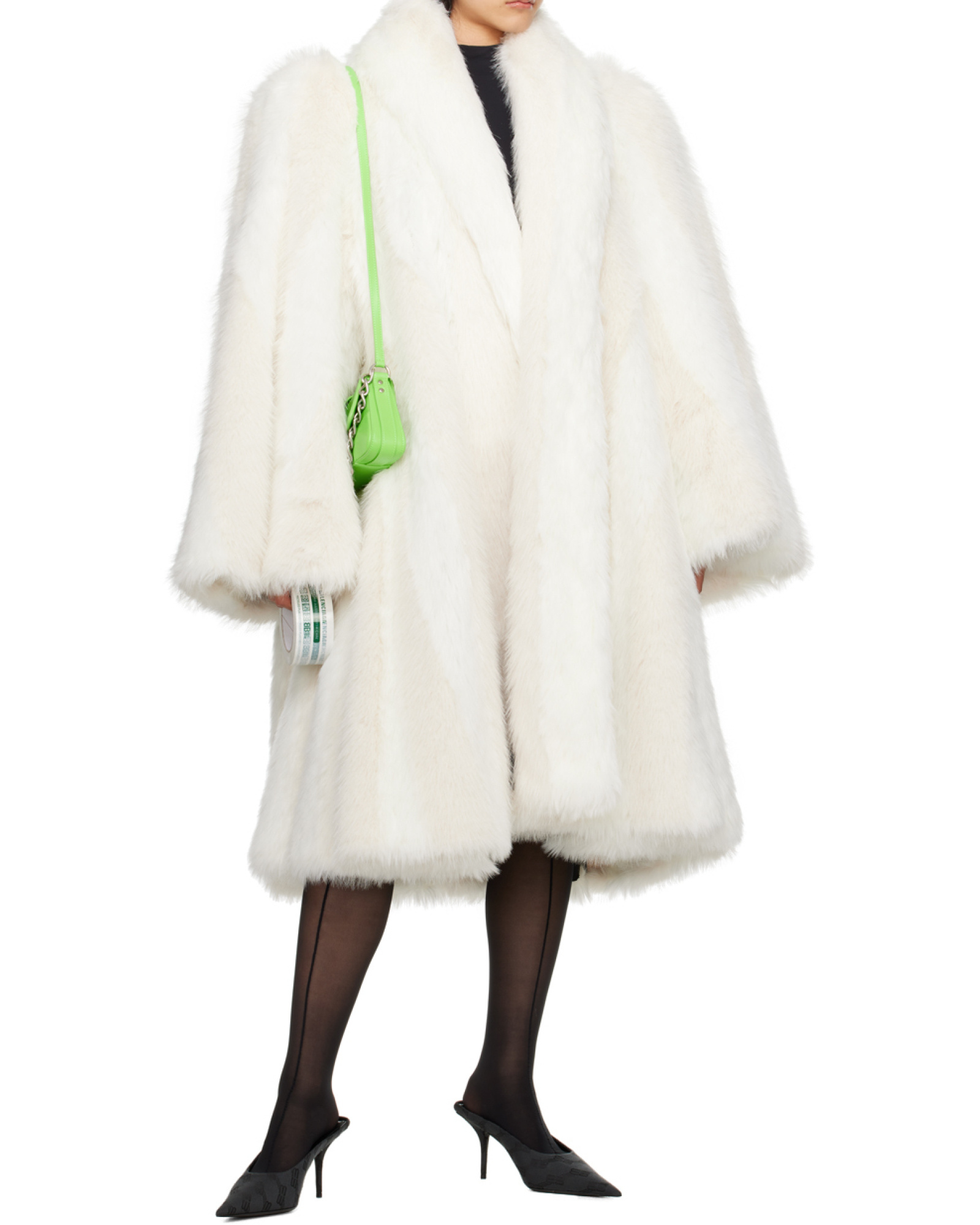 Balenciaga Women's Lindsay Small Shoulder Bag With Strap In Bright Green In Green