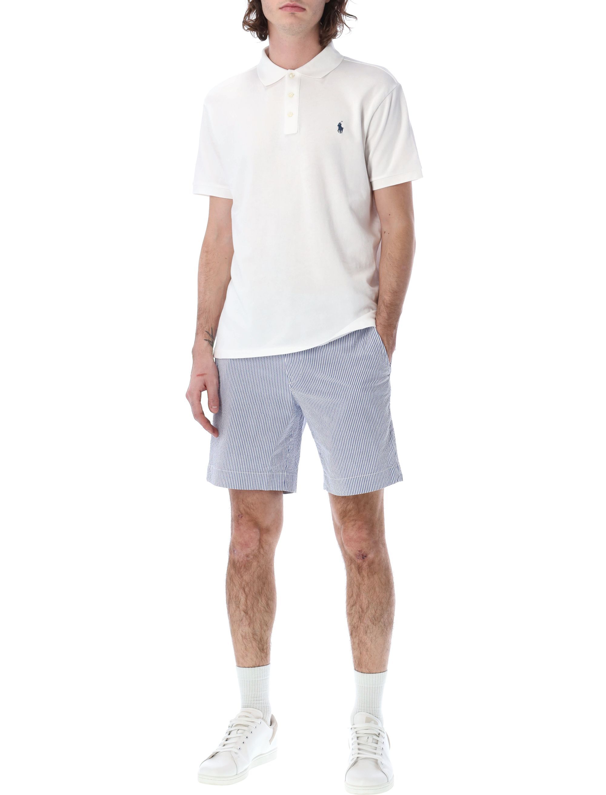 Polo Ralph Lauren Stripe-print Shorts In Multicolor