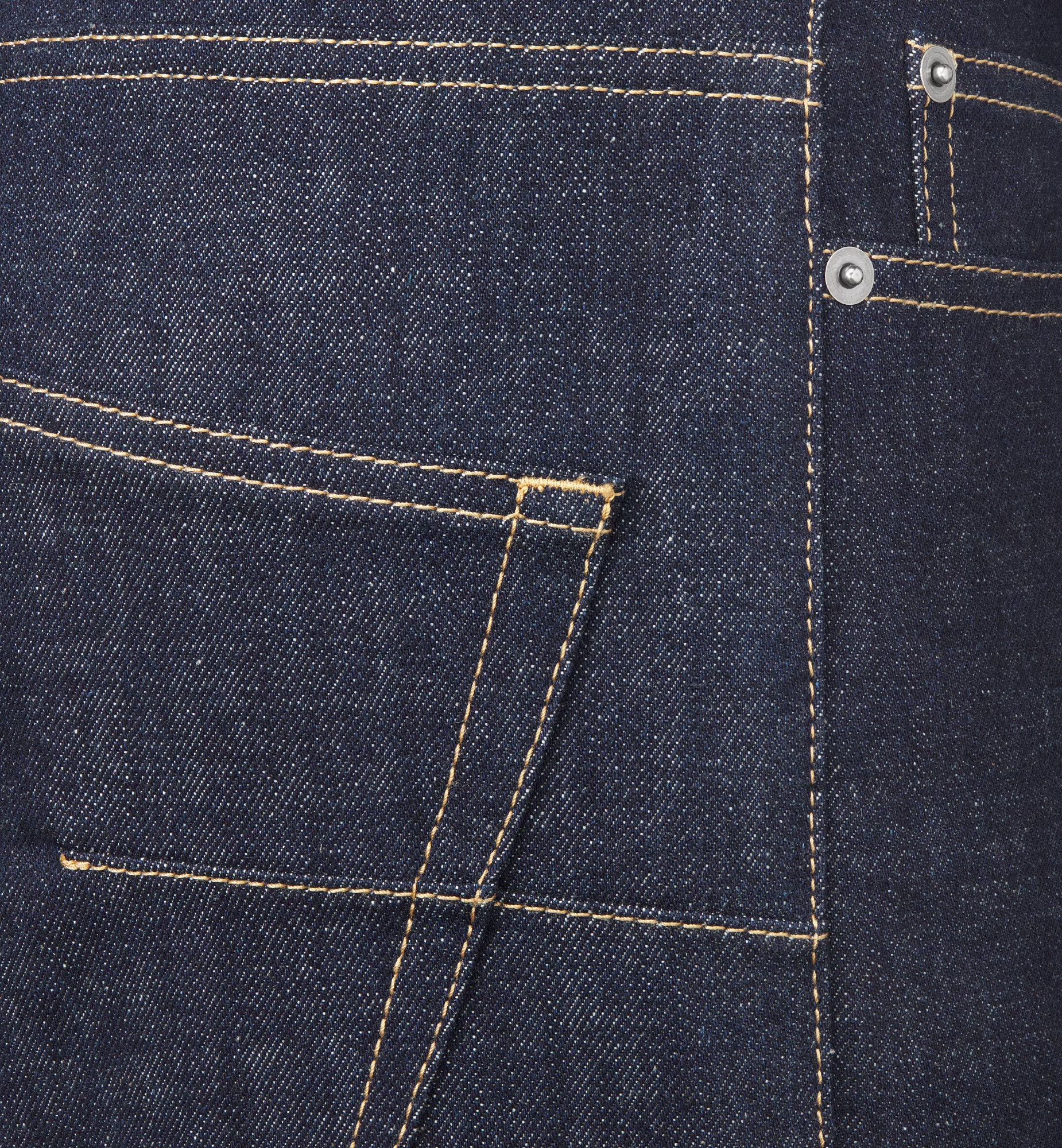 Dior Belt-loop Jeans In Blue