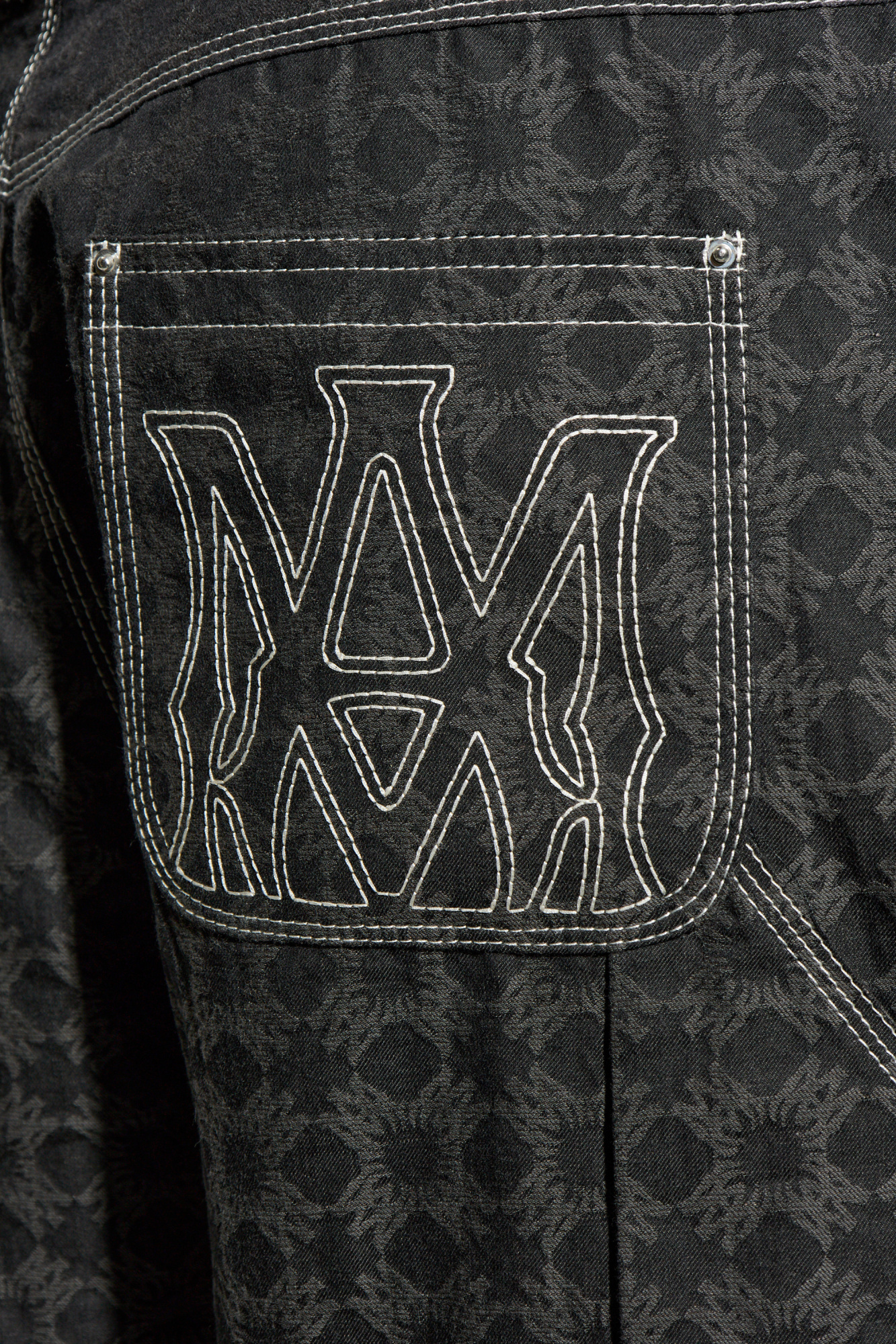 Amiri Ma Quad Checked Trousers