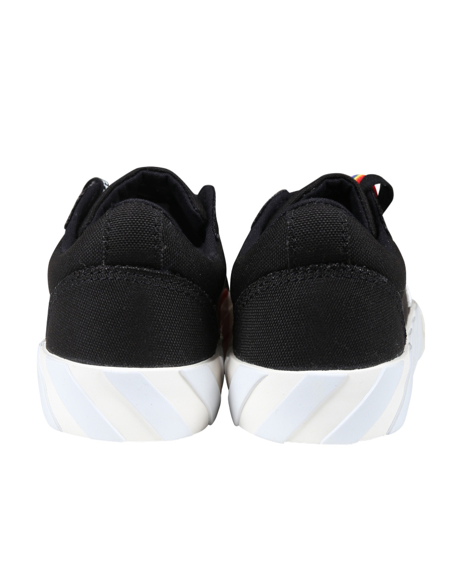 Off-white Arrows-embroidered Lace-up Sneakers In Black