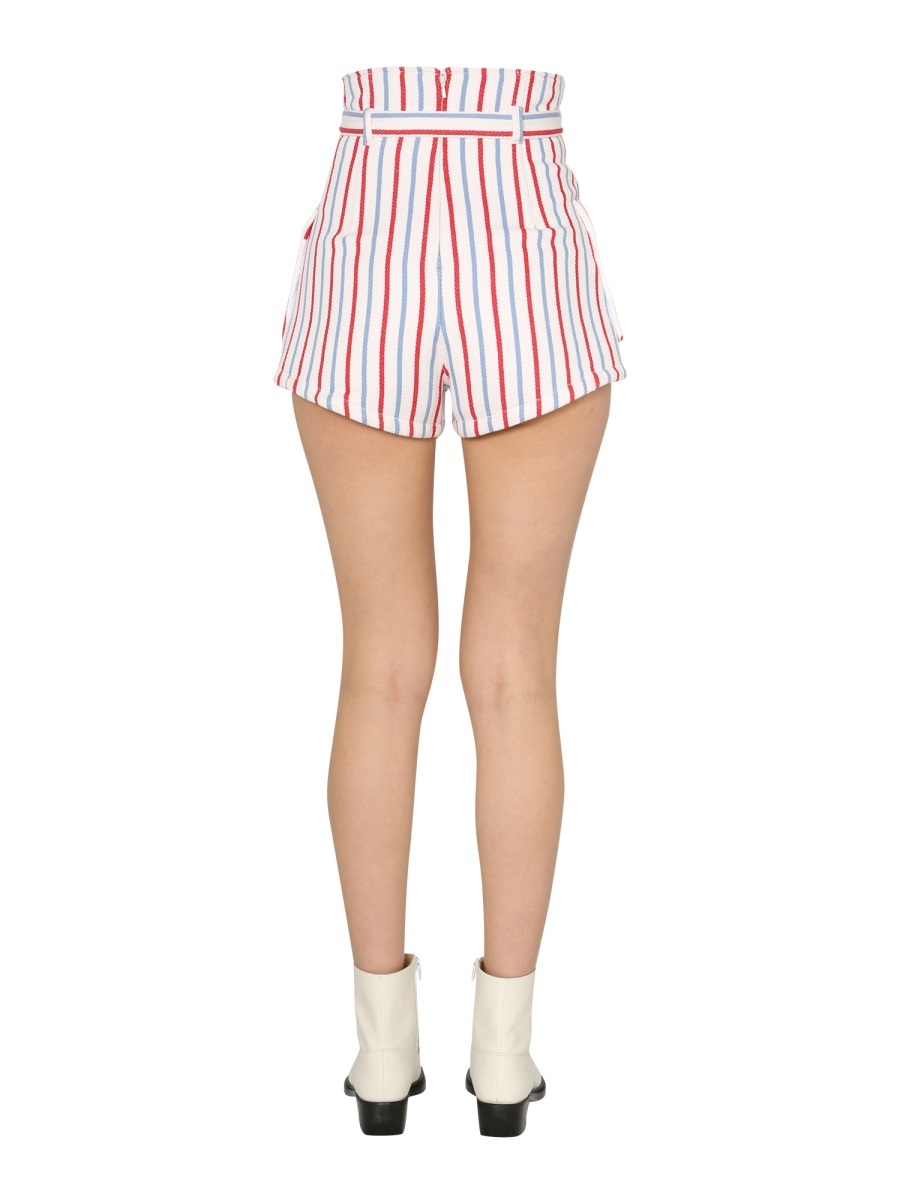 Philosophy Di Lorenzo Serafini Cotton Shorts In Nude
