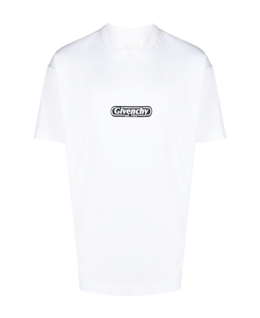 Givenchy Logo Cotton T-shirt In White