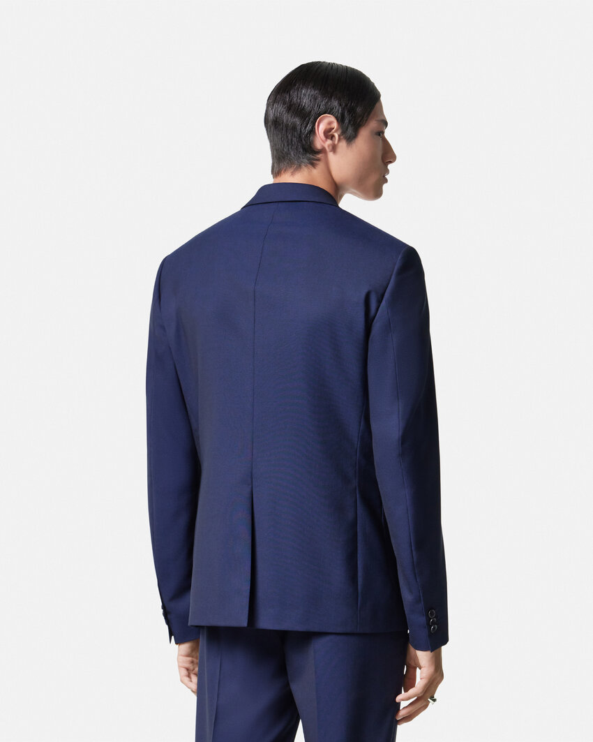 Versace Formal Jacket In Blue