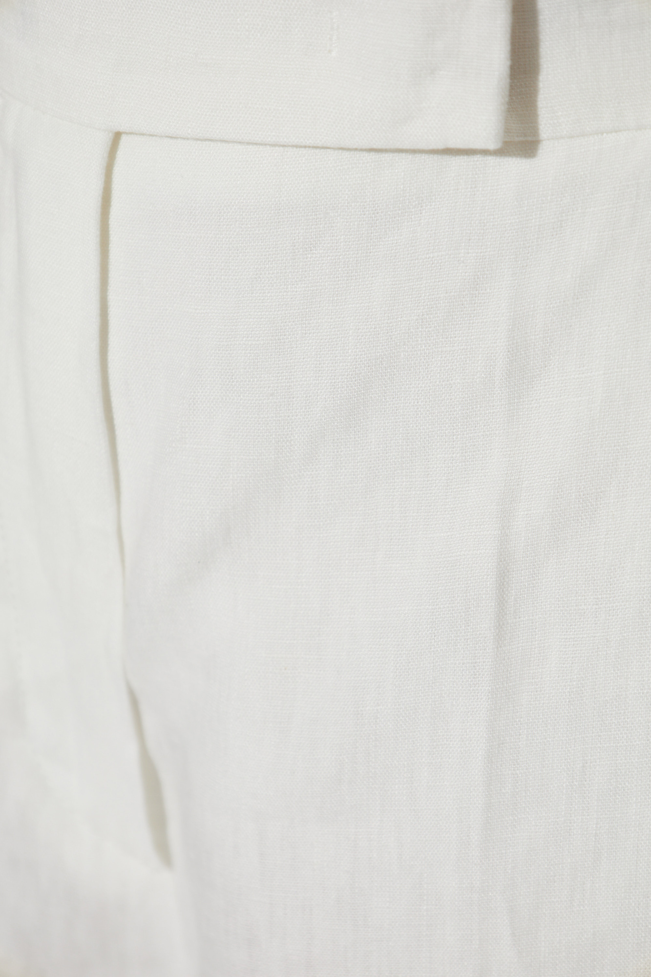 Max Mara Weite Hose Zinnia Aus Jersey In White