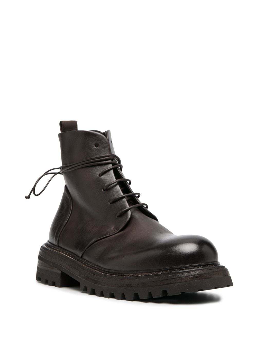 Marsèll Military-style Lace-up Boots In Black