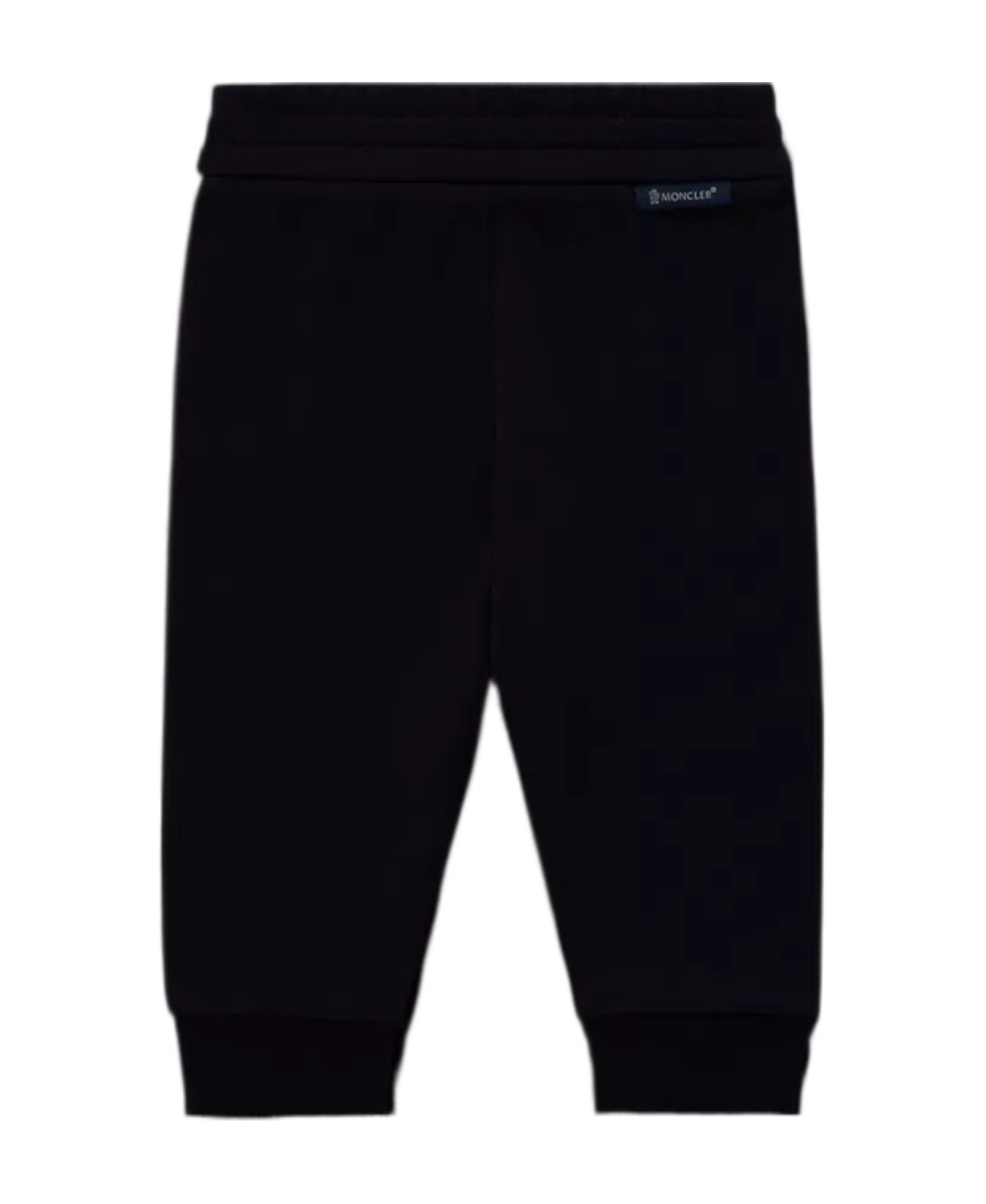 Moncler Logo-print Side-stripe Track Pants In Blue