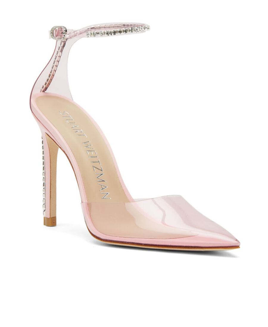 Stuart Weitzman Nudistglam 110 Sandal The Sw Outlet In Pink