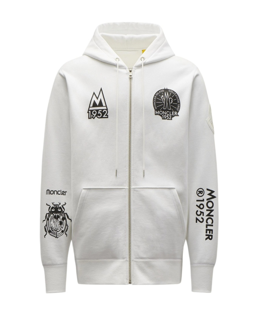 Moncler Hoodie In White