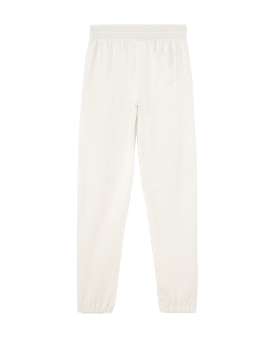Loro Piana Straight-leg Drawstring Knitted Trousers In White