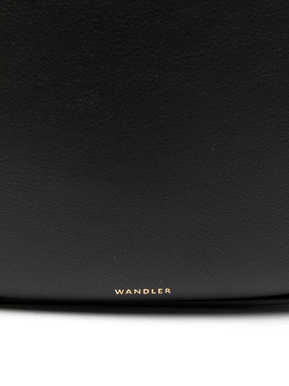 Shop Wandler Maggie Shoulder Bag In Black