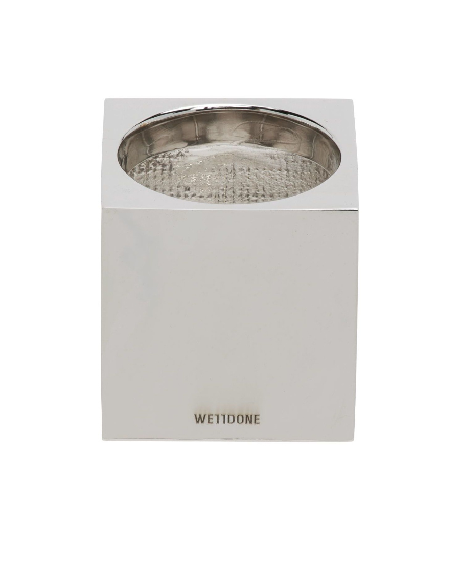 We11 Done Logo Ring In Black