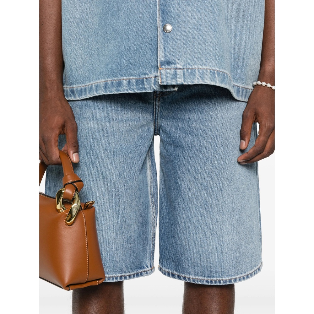 7 For All Mankind Denim Shorts With Belt Loops