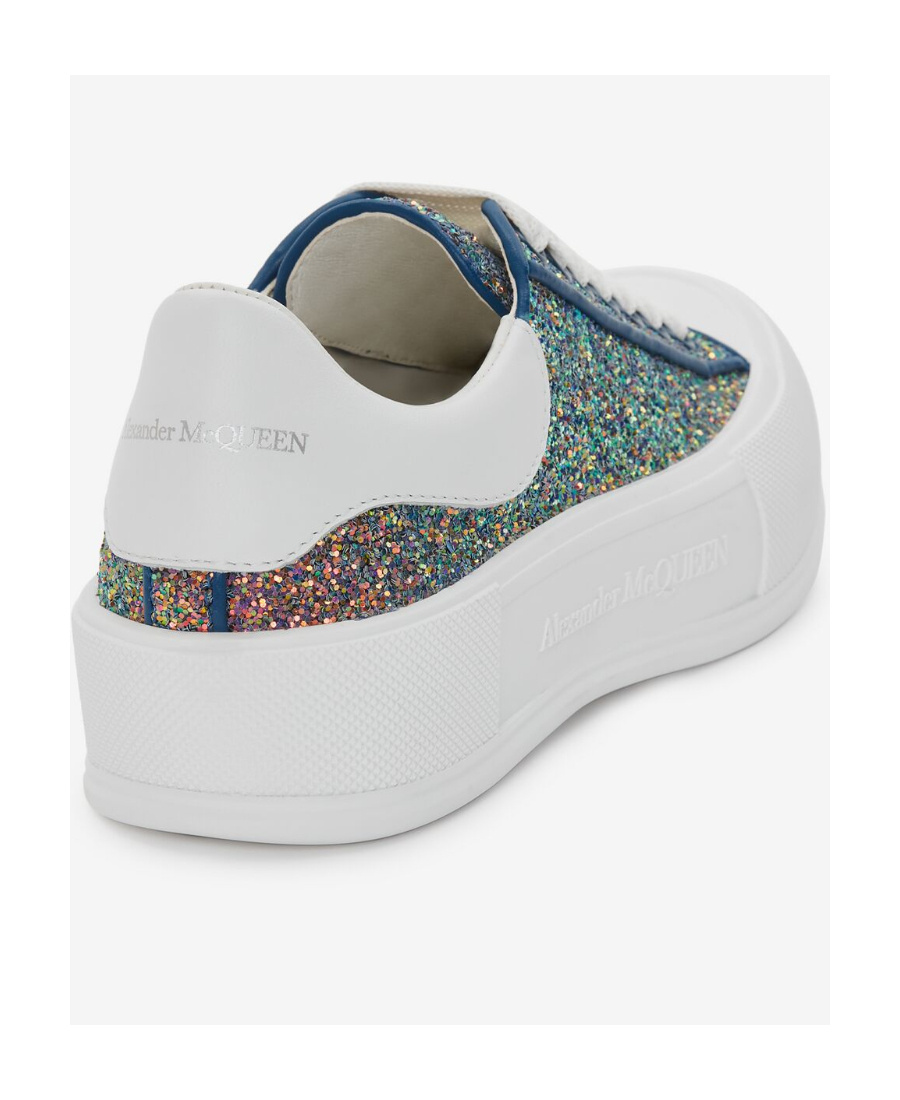 Alexander Mcqueen Deck Leisure Sports Shoes In White