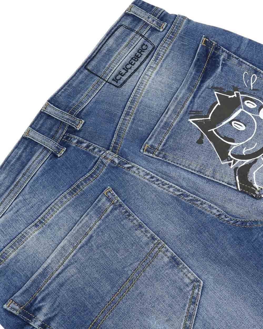 ICEBERG STRAIGHT JEANS