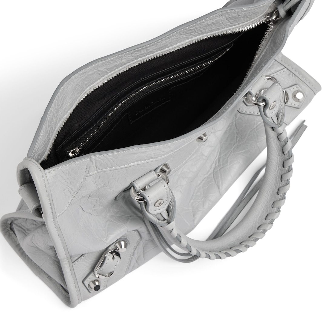 Balenciaga Le City Small Arena Leather Crossbody Bag