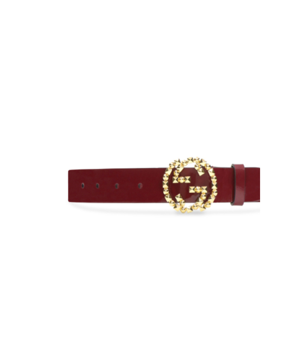 Gucci Mutual Buckle G Buckle Belt In Red