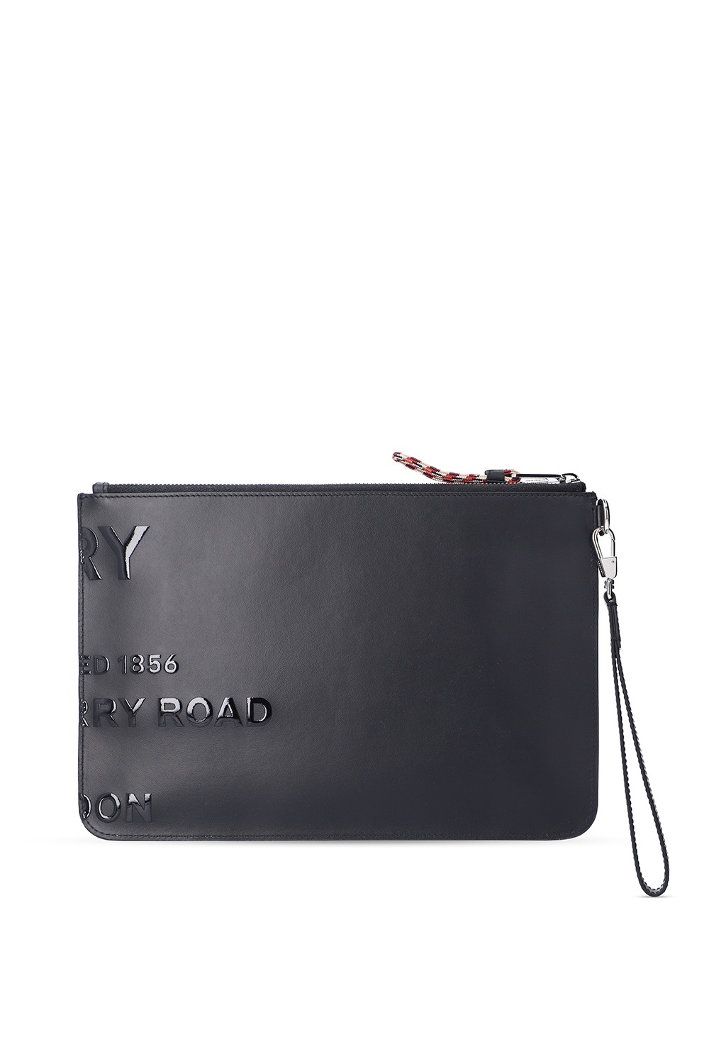 Burberry Horseferry-print Pouch In Black