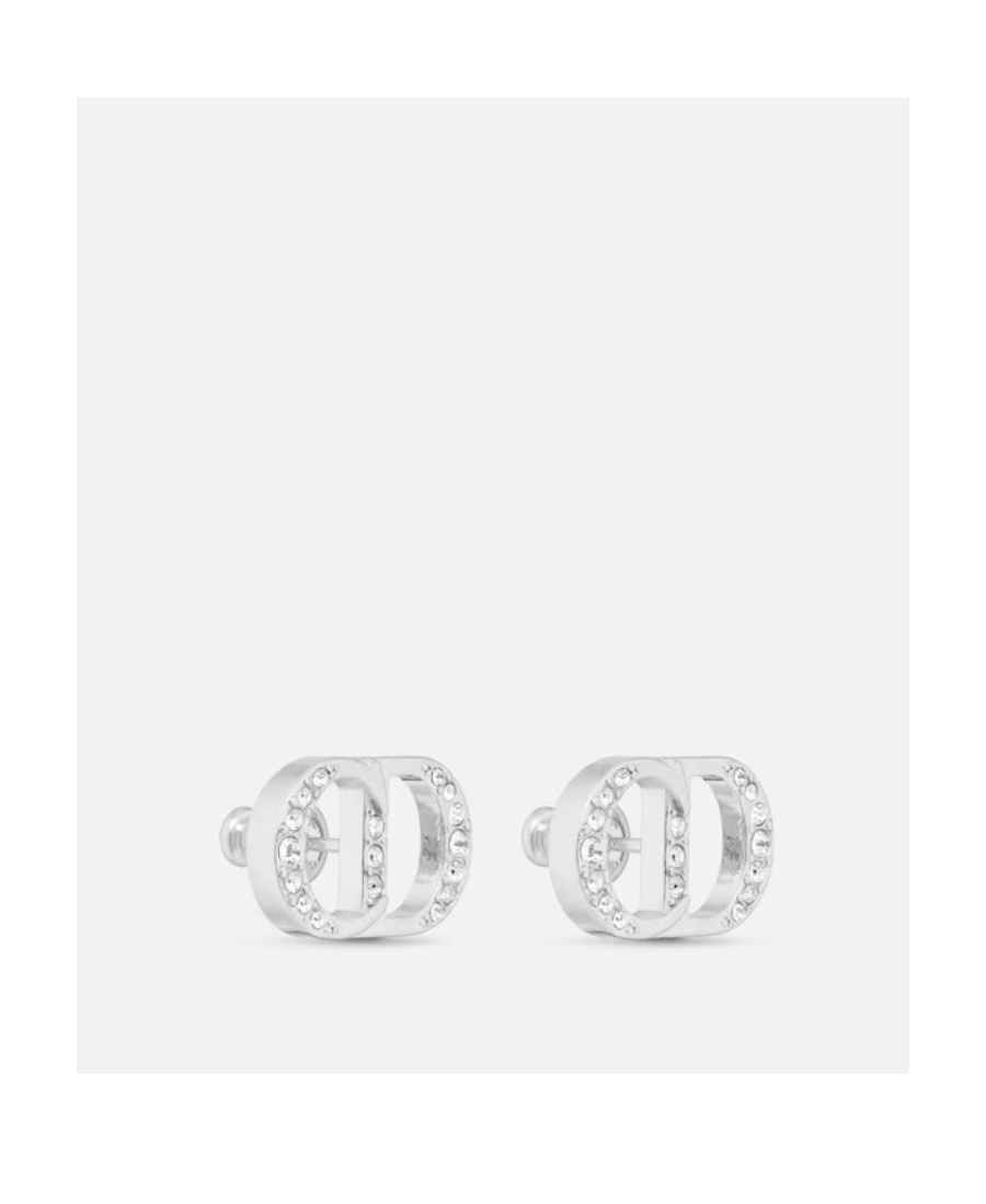 Dior Cd Icon Earring In White