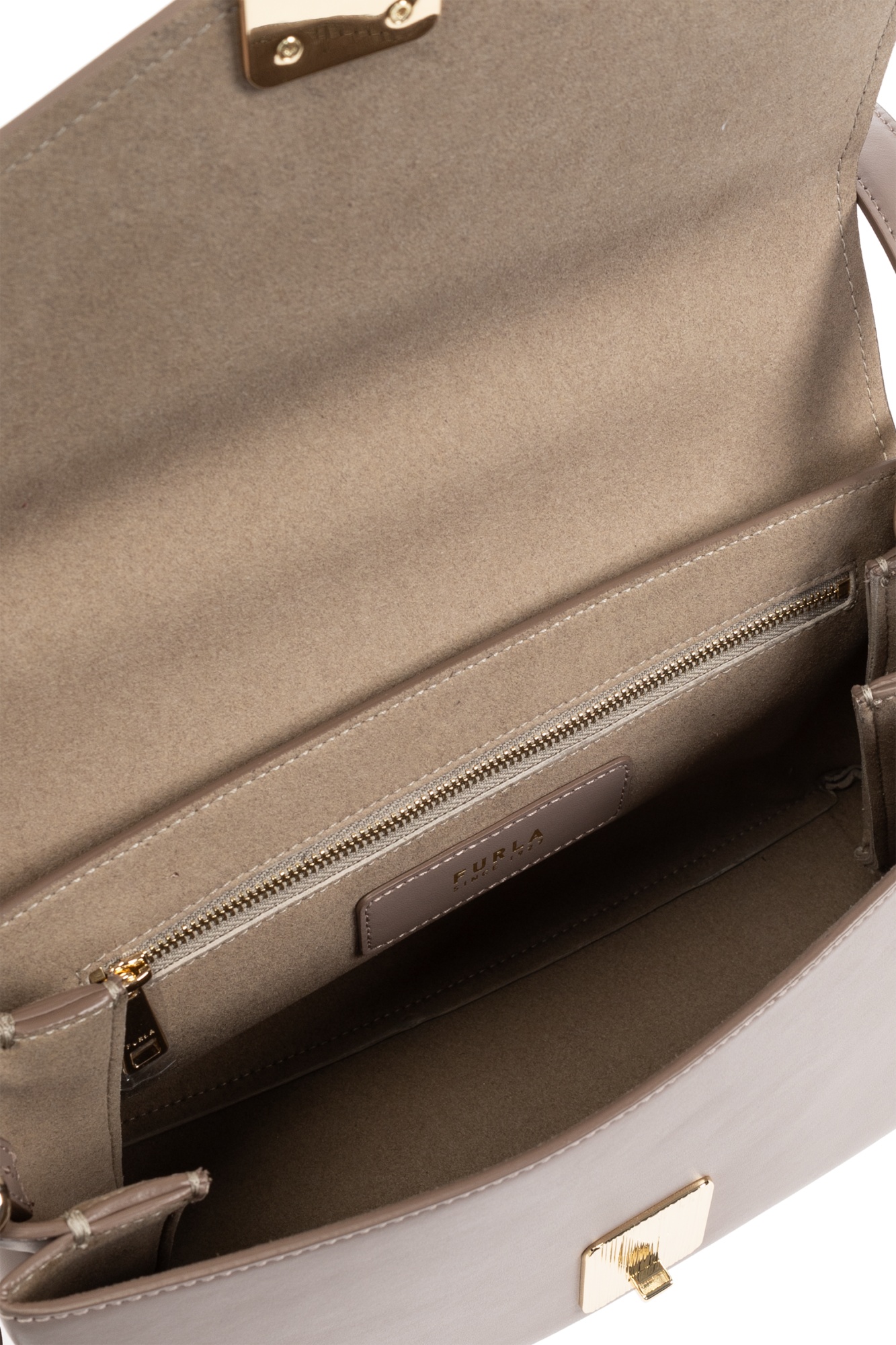 Furla Meridiana Crossbody Bag In Nude