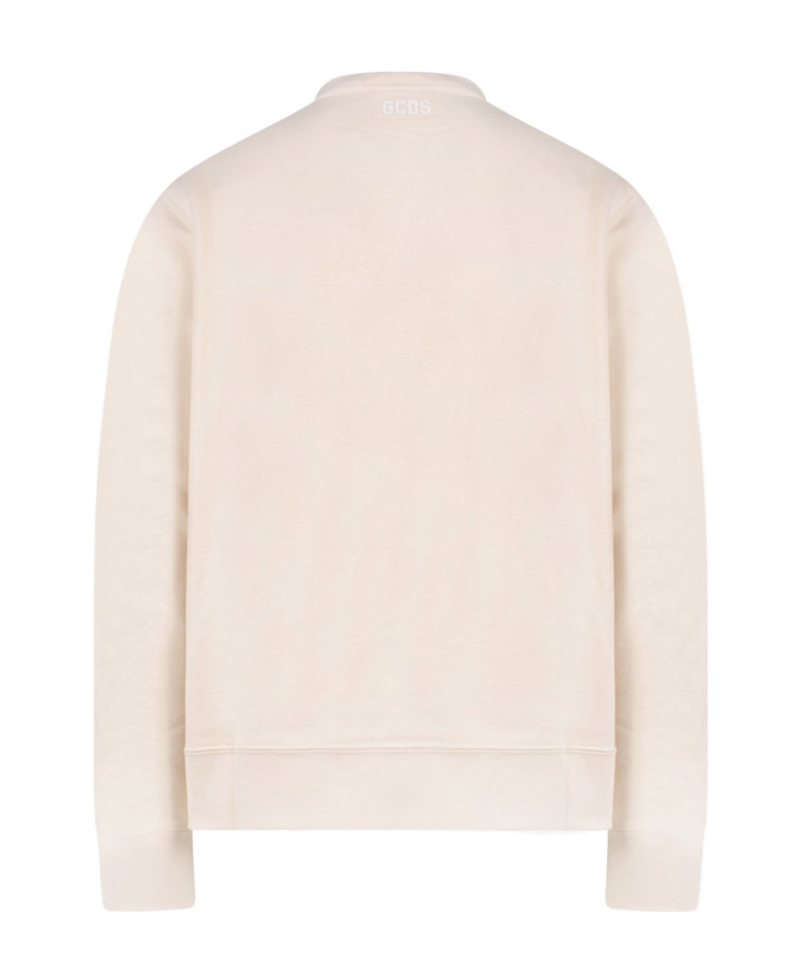 Gcds Graphic-print Crew-neck Sweatshirt In Gray